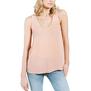 Grana Silk Tank in Rose Dawn, NWOT, size Small